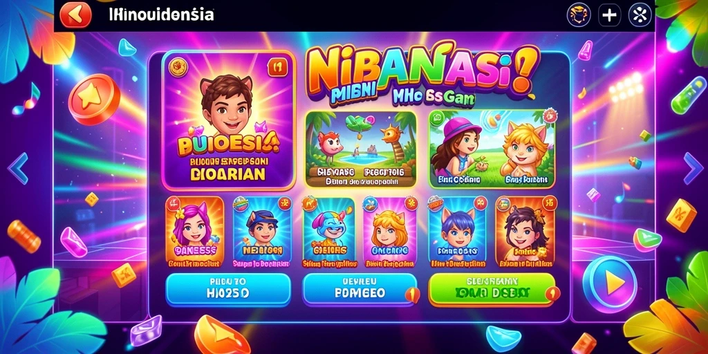 Tampilan awal yang menarik dan mudah dipahami.