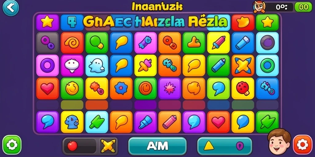 Tampilan awal yang menggugah selera dan penuh warna.