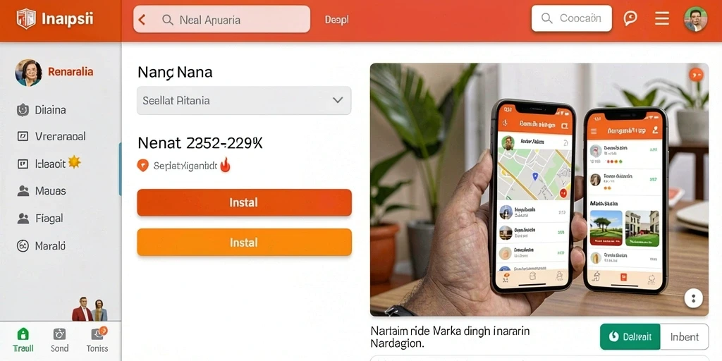 Tampilan antarmuka yang modern dan menarik.