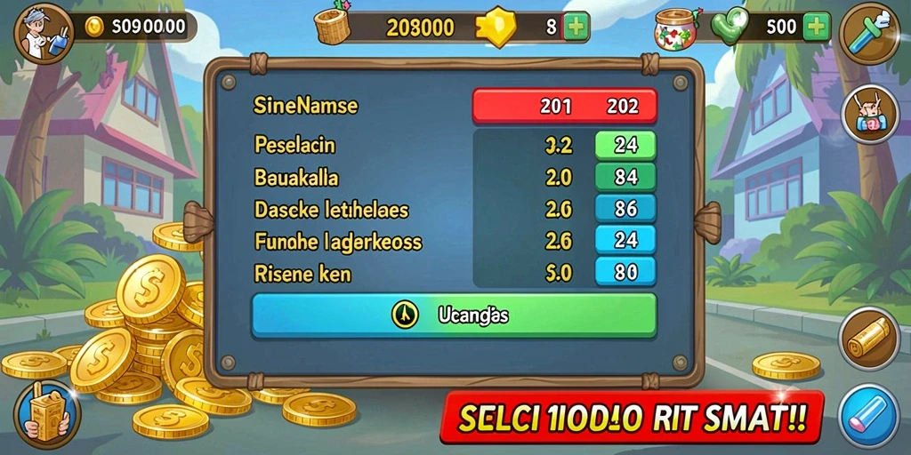 Tampilan antarmuka yang sederhana dan menarik.
