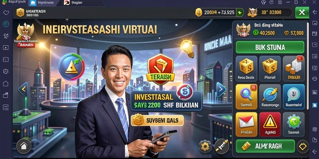 Tampilan antarmuka yang menarik dan user-friendly.