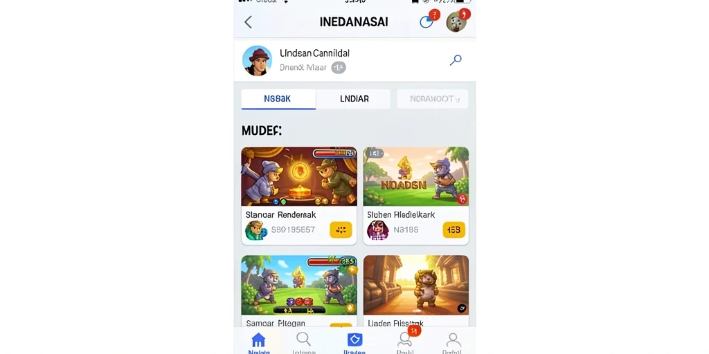 Tampilan antarmuka yang menarik dan user-friendly.