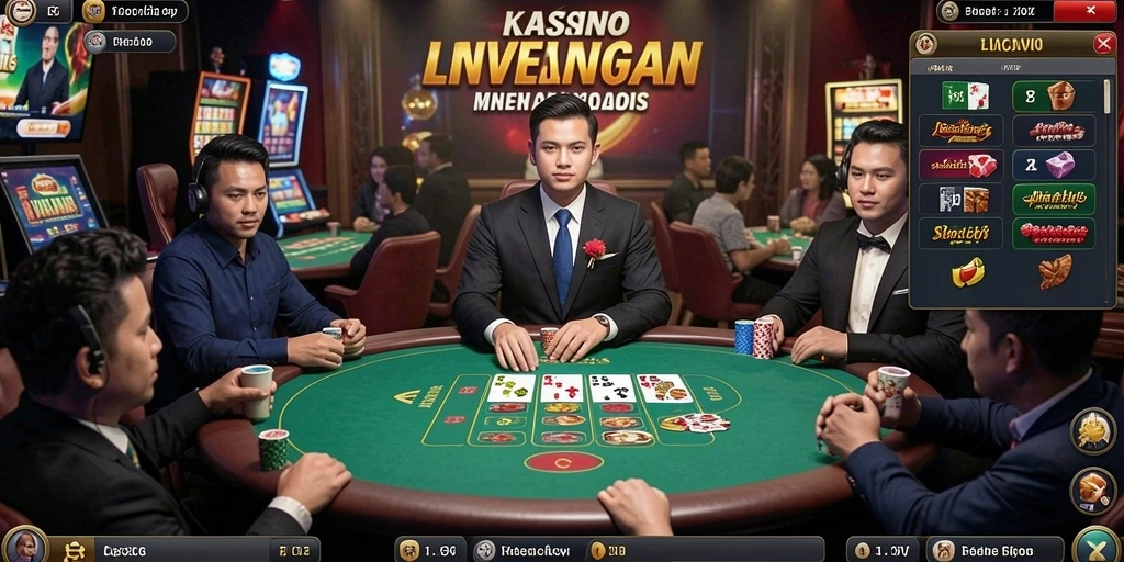 Tampilan antarmuka yang modern dan menarik.