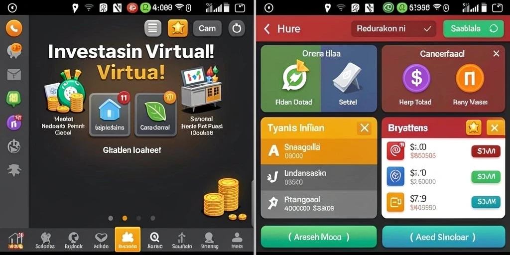 Tampilan permainan slot yang menawan.