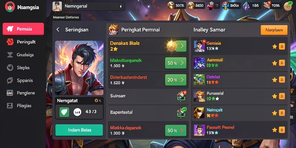 Tampilan level pertama yang mengesankan.