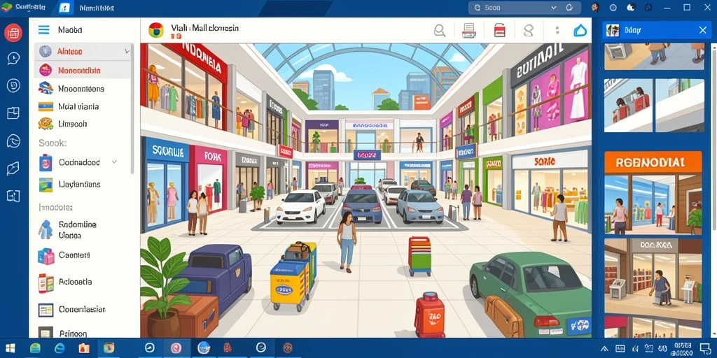 Screenshot aplikasi menunjukkan tampilan utama permainan.