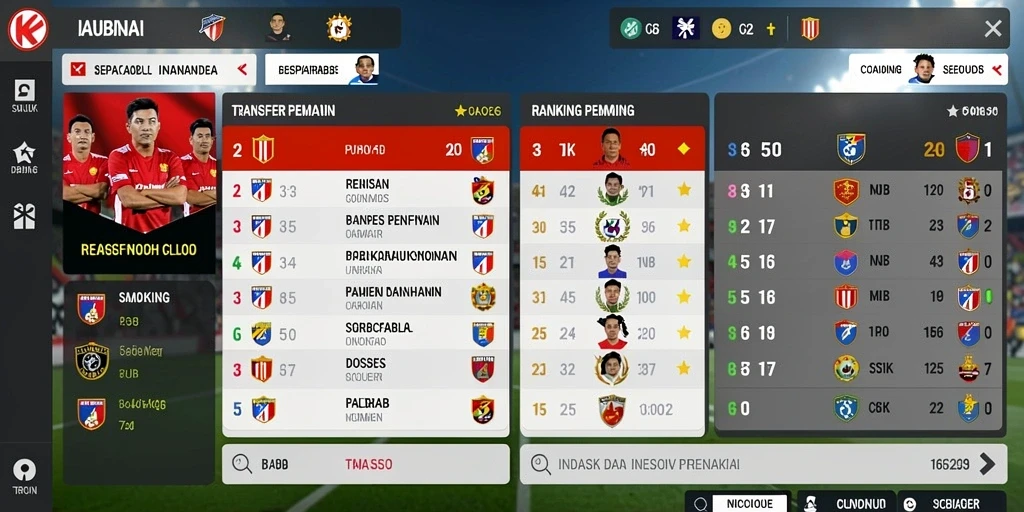 Screenshot aplikasi MENYALA78 menampilkan layar utama permainan.