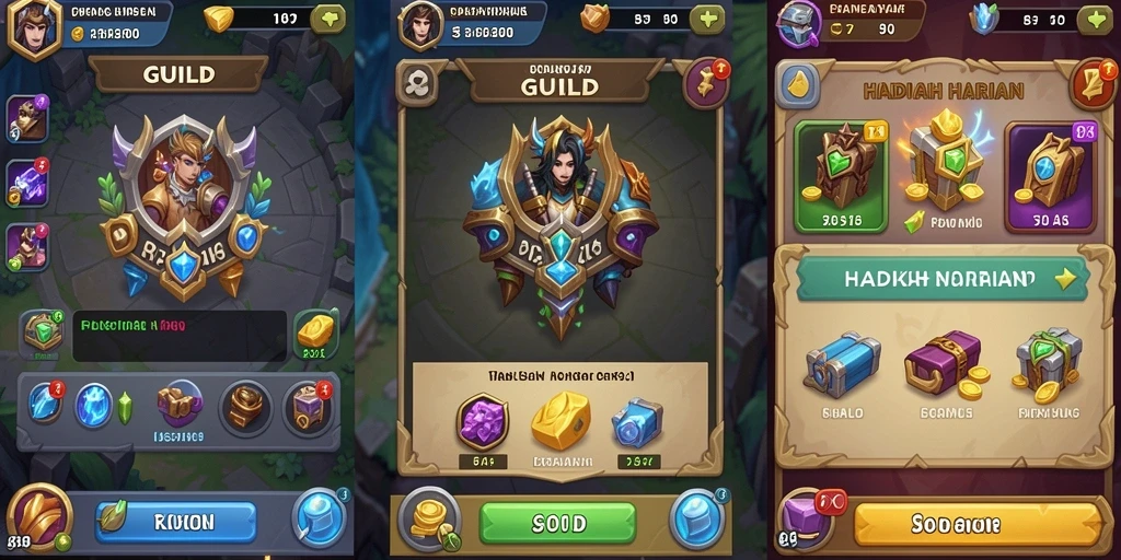 Tampilan awal game QQNUSA yang menarik.