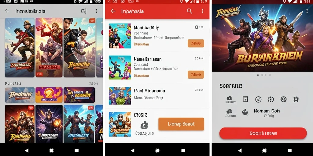 Screenshot menampilkan peta petualangan yang luas.
