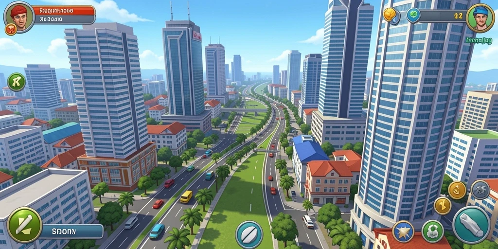 Tampilan antarmuka aplikasi yang modern dan menarik.
