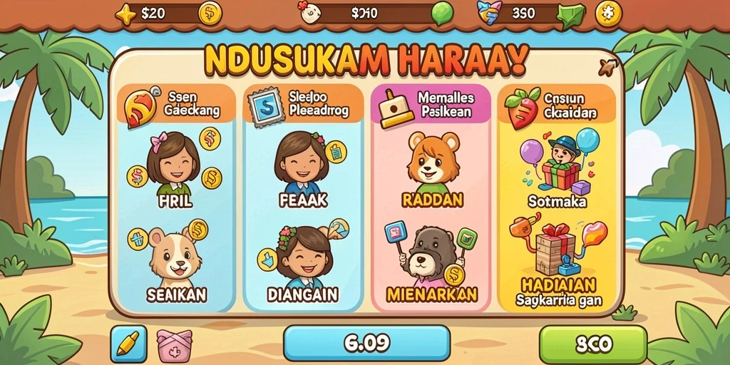 Tampilan antarmuka yang user-friendly dan menarik.