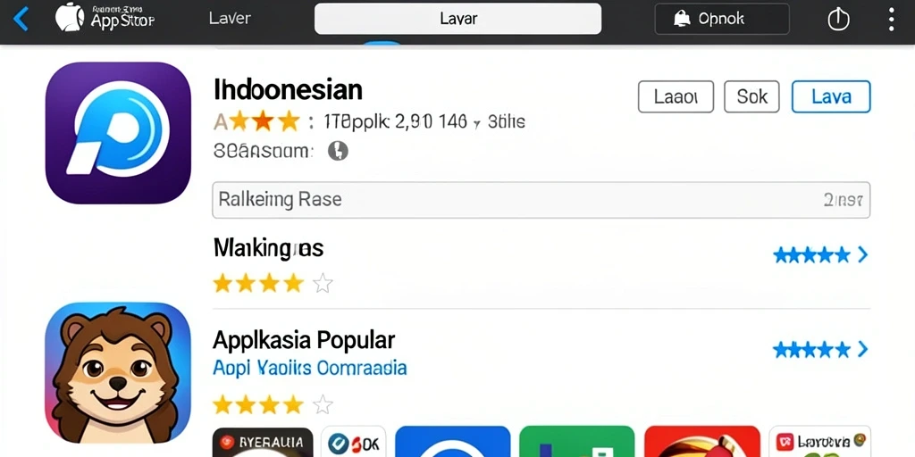 Tampilan antarmuka yang intuitif dan mudah digunakan.