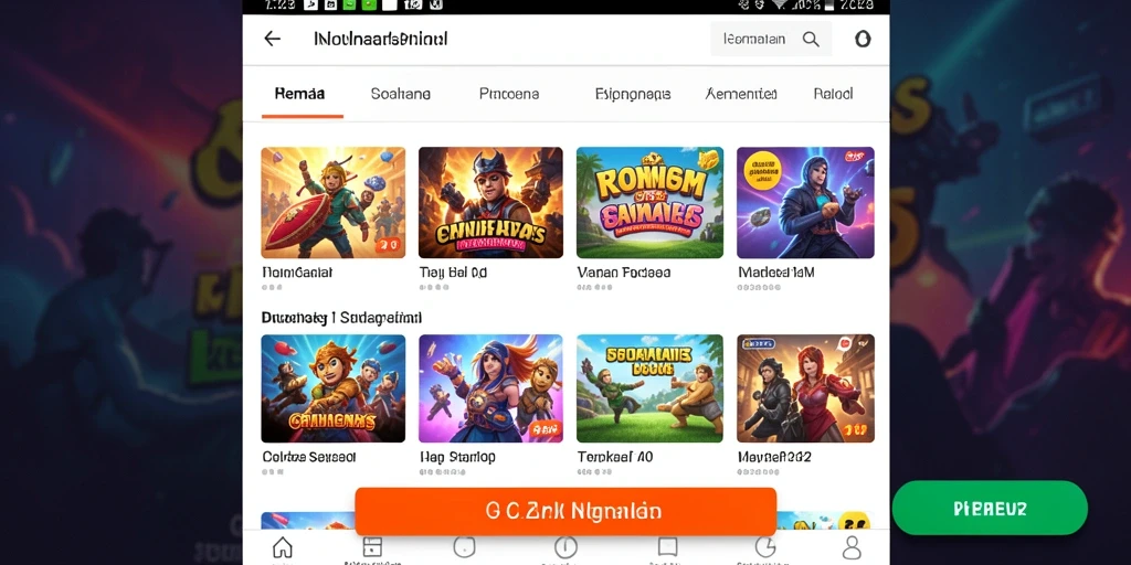Tampilan antarmuka utama game RSNVIP6 yang menarik.