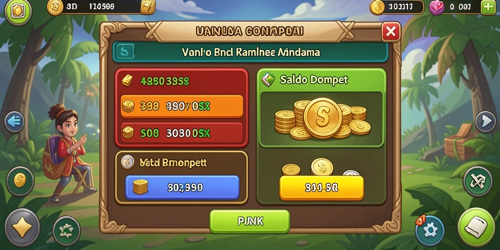Tampilan grafis menarik yang memikat perhatian.