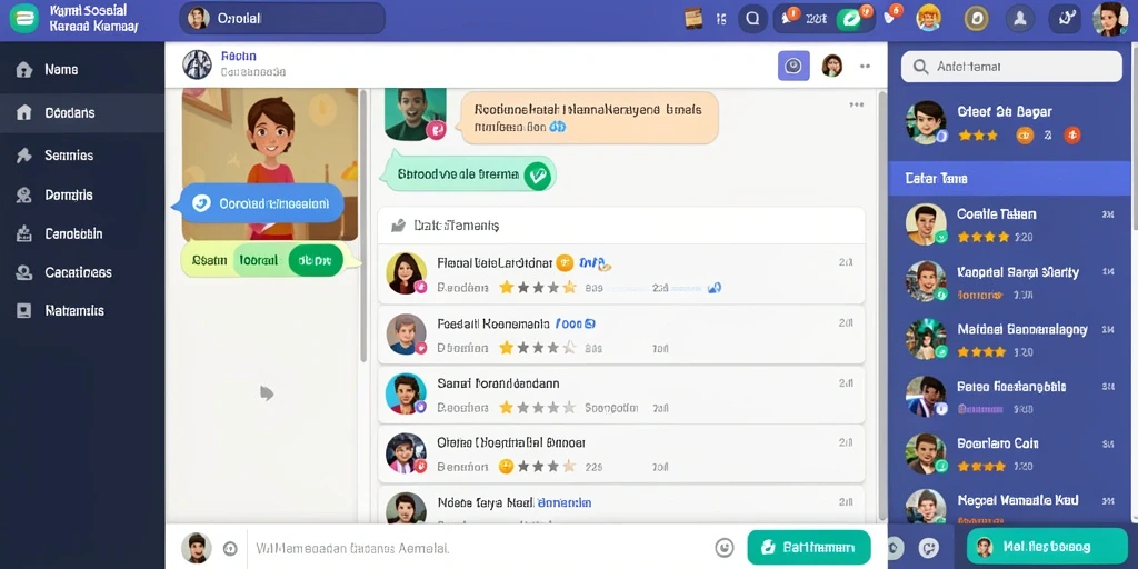 Tampilan awal yang menarik dan gampang dipahami.