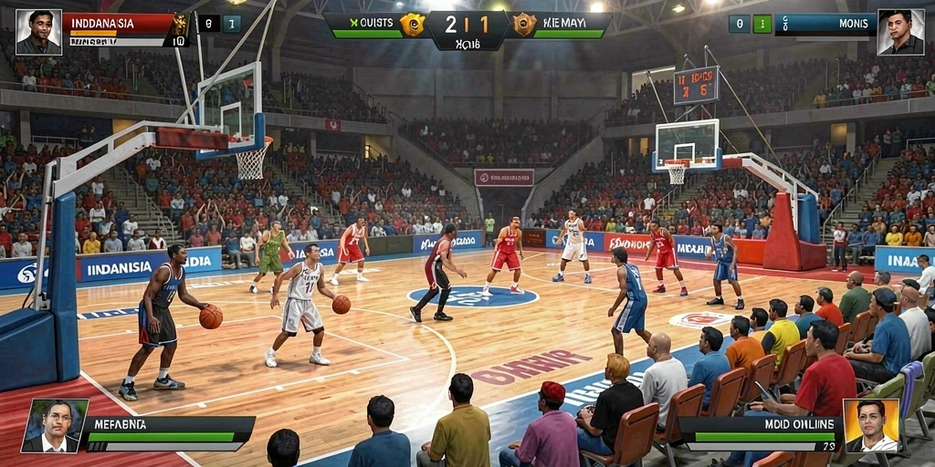 Tampilan karakter utama yang menarik di dalam game.