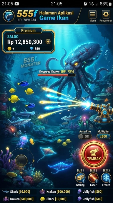 Galeri pratinjau visual 555f build APK resmi terbaru